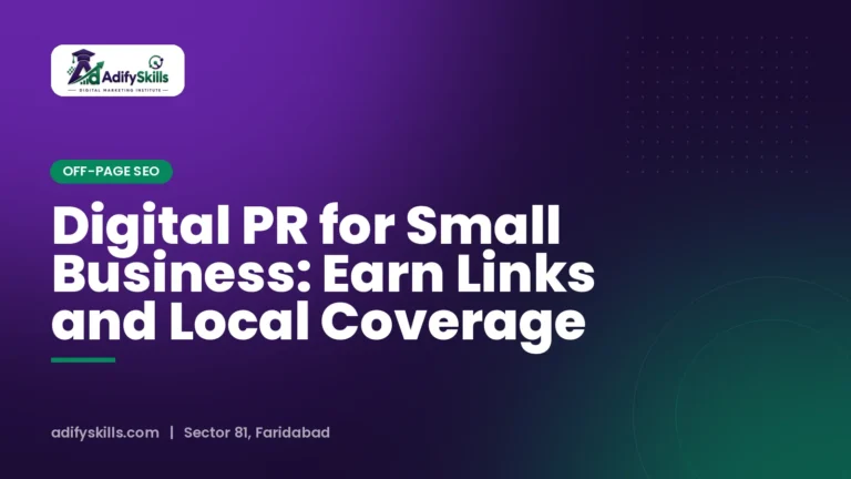 Digital PR for Small Business: Earn Links and Local Coverage
