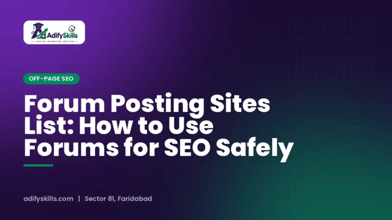 Forum Posting Sites List: How to Use Forums for SEO Safely