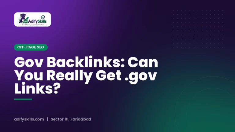 Gov Backlinks: Can You Really Get .gov Links?
