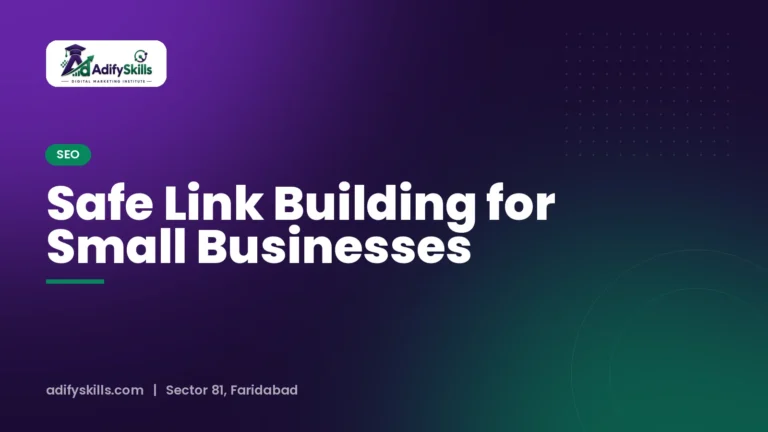 Safe Link Building for Small Businesses