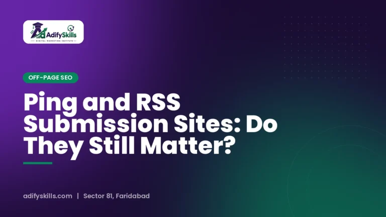 Ping and RSS Submission Sites: Do They Still Matter?