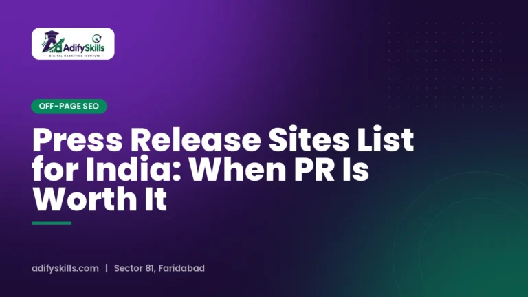 Press Release Sites List for India: When PR Is Worth It