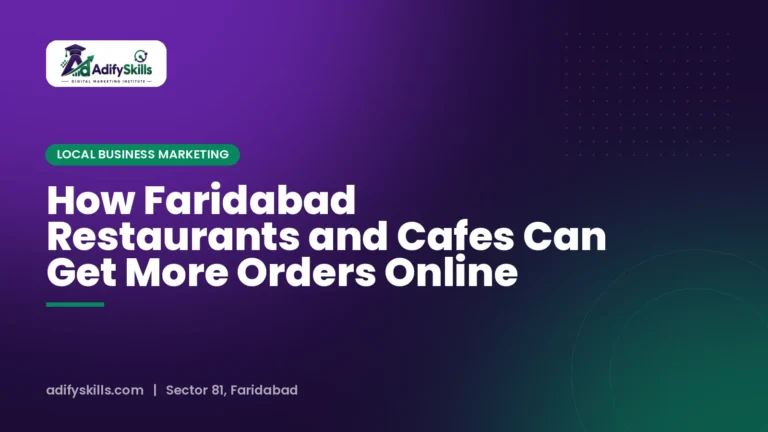 How Faridabad Restaurants and Cafes Can Get More Orders Online
