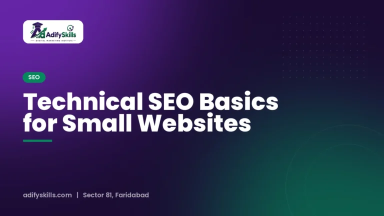 Technical SEO Basics for Small Websites