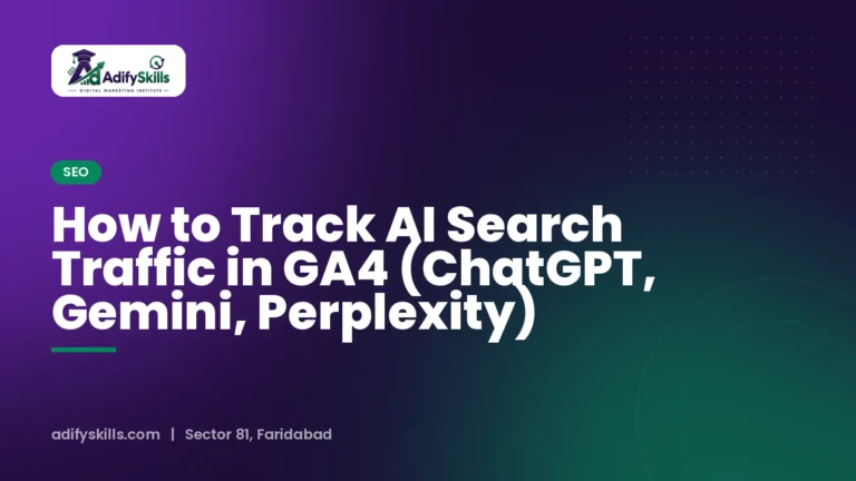 How to Track AI Search Traffic in GA4 (ChatGPT, Gemini, Perplexity)