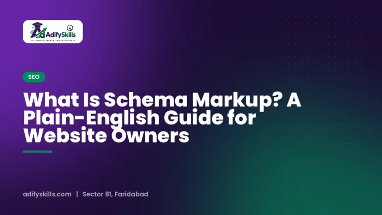 What Is Schema Markup? A Plain-English Guide for Website Owners
