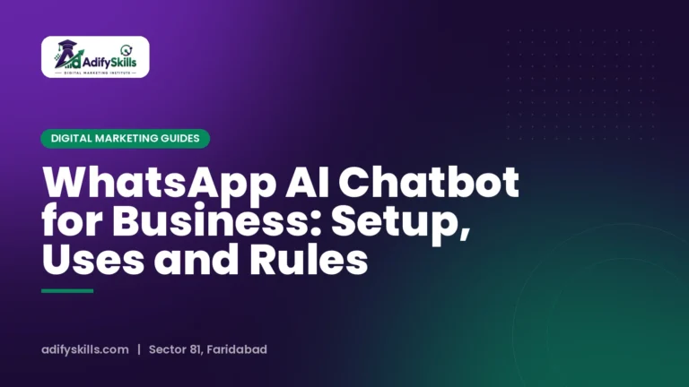 WhatsApp AI Chatbot for Business: Setup, Uses and Rules